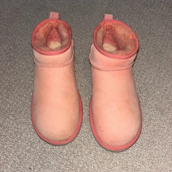 Pink Ugg Ultra Minis - Picture 2 of 6